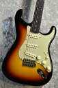 Fender Custom Shop 1960 Stratocaster J.Relic 3-Color Sunburst CZ5777650【漆黒指板、軽量3.45kg】【横浜店】