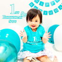 1歳 名入れ tシャツ 服 子供 男の子 女の子 子供服 半袖 誕生日 出産祝い プレゼント ギフト 男 女 誕生会 写真 Tシャツ シンプル おもしろ かわいい 90cm 90 水色 名入り 記念 バースデー お揃い 名前入り プリント クリスマス 記念撮影