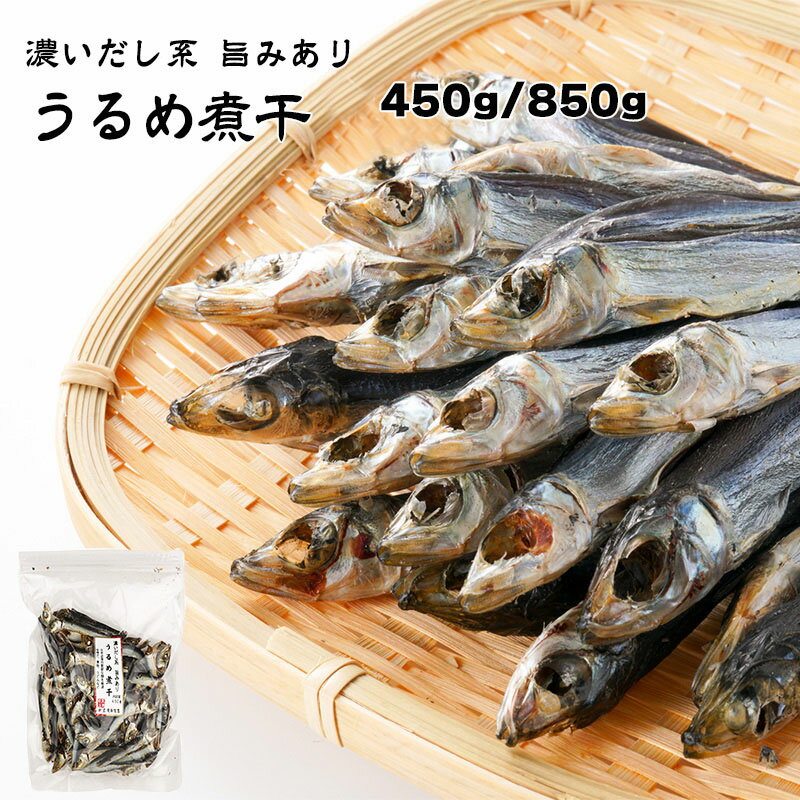 【あす楽】 有限会社 黒潮海苔店 濃いだし系 旨みあり うるめ煮干 1袋あたり450g/850g 鰯 イワシ いわし うるめいわし 煮干 乾物 出汁 だし ダシ 料理 味噌汁 煮物うどん