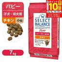 ポイント最大10倍!もうすぐ終了!8/11 01:59まで|セレクトバランス パピー 子犬用 チキン 小粒 7kg