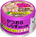 いなば チャオ ホワイティ かつお＆しらす ほたて味 85g