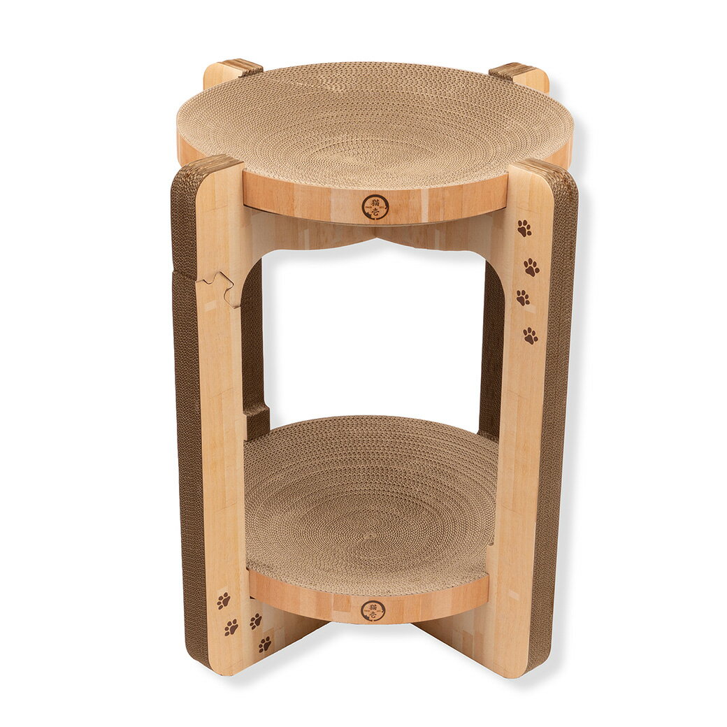 在庫一掃 アウトレット ｜ 猫壱 バリバリボウルタワーXL ■ 猫用 爪とぎ 爪磨きのサムネイル