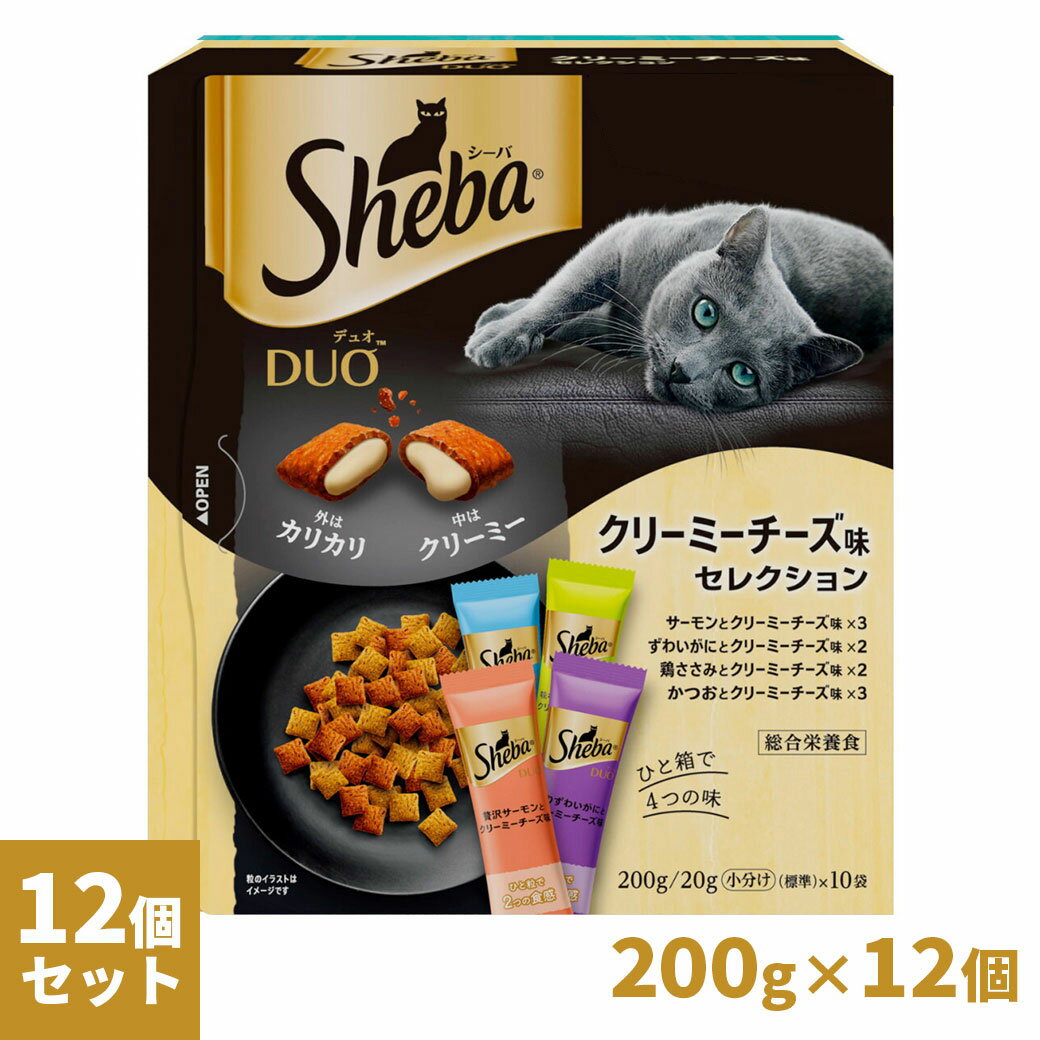 Rakuten - シーバ デュオ クリーミーチーズ味セレクション 200g×12個