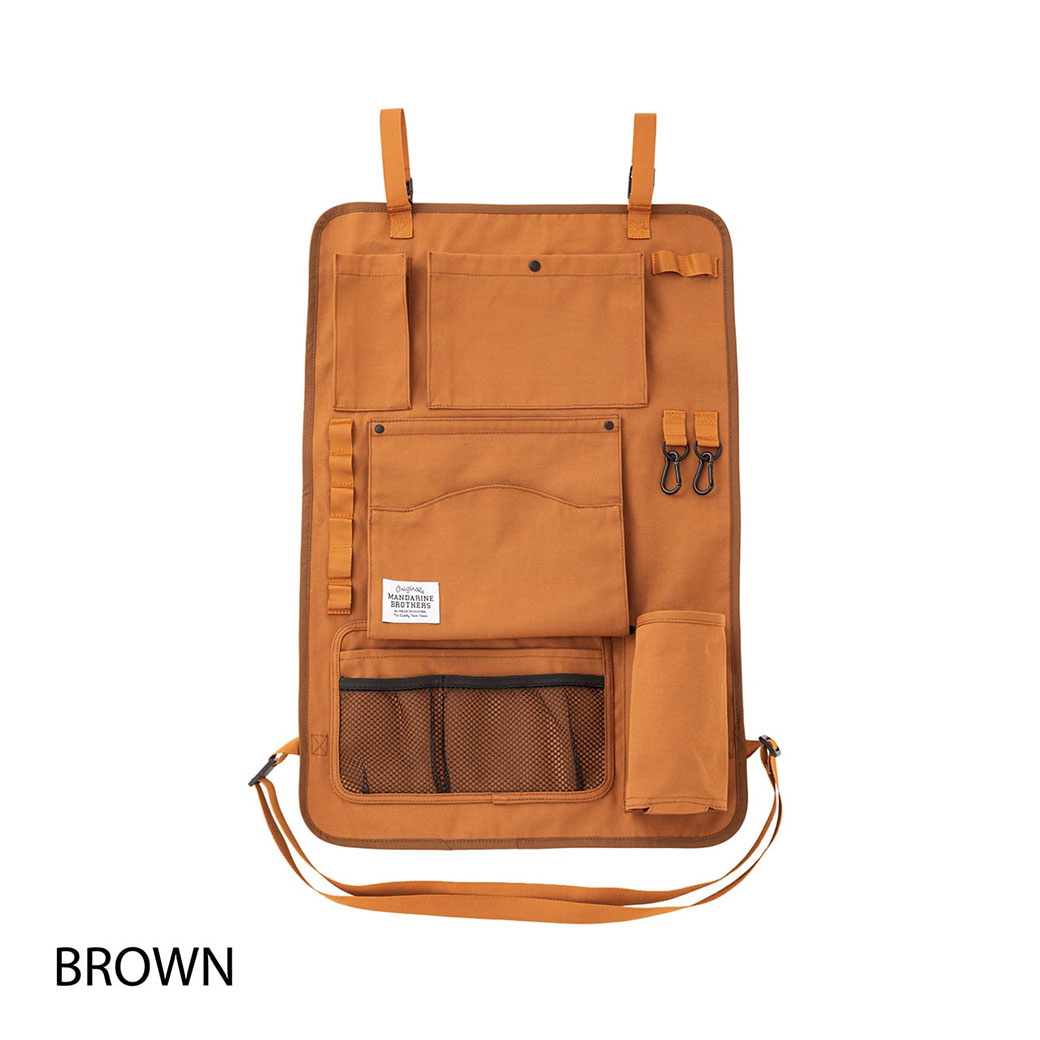 CHOCO マンダリンブラザーズ カーポケットツールロール BROWN