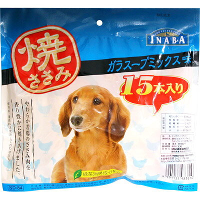 いなば　焼きささみ　ガラスープミックス味　15本入り
