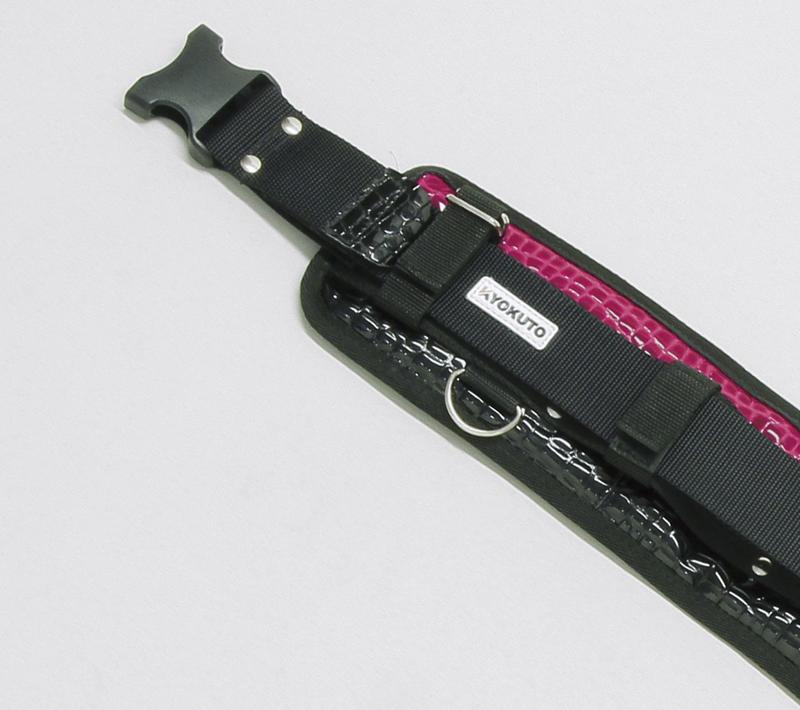 KLASS　サポーターベルト（ブラック/レッド）　63-9385※