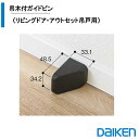 DAIKEN 巾木付エンドストッパー アウトセット吊戸用 VA872-ZBF 2個入 大建 建具関連部材 大建パーツ 大建部品 部材大建 金具部品 大建金具部材...