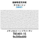 大建工業 ダイロートン メディカルトーン トラバーチン9mm TK5401-1S 岩綿吸音天井板 9×300×600mm 18枚（約1坪入り）医療機関 高齢者施設におすすめする天井材 【着後レビューで選べる特典】