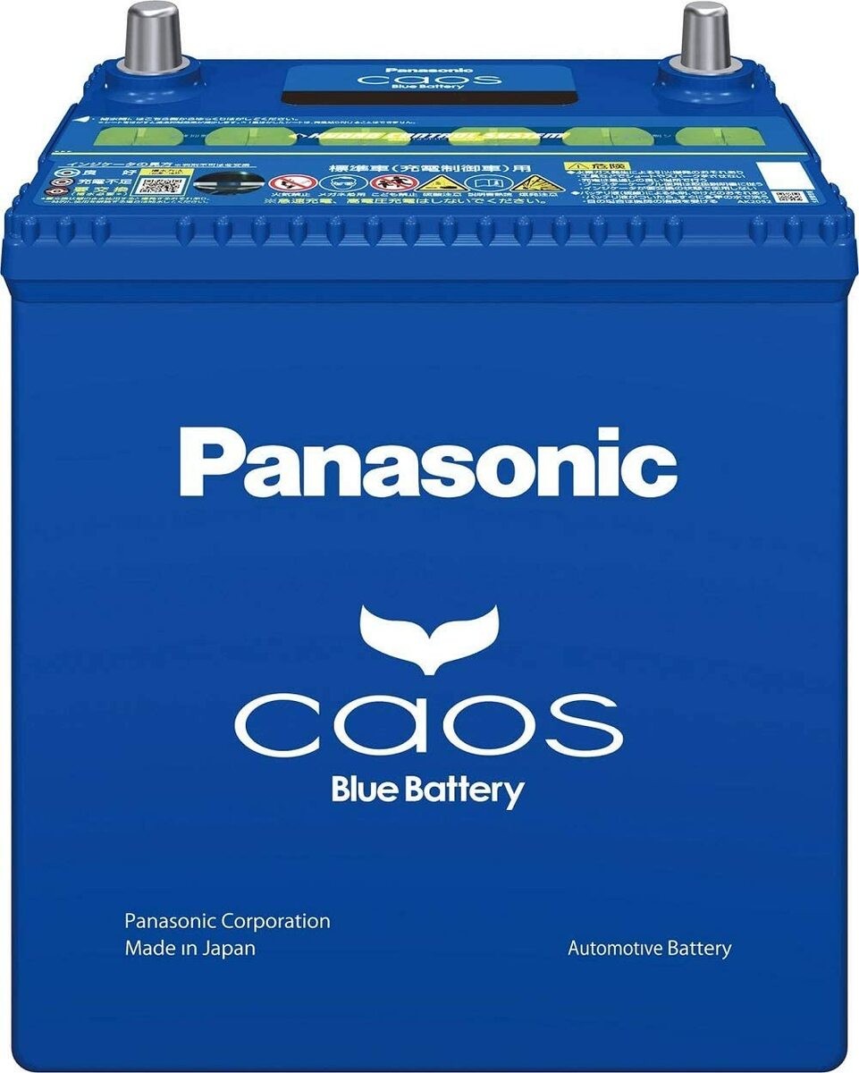 楽天くるまでんき屋【N-M65/A4】安心サポート付き Panasonic（パナソニック）バッテリー　CAOS（カオス）アイドリングストップ車用 L端子 保証2年 N-M65/A3の後継品
