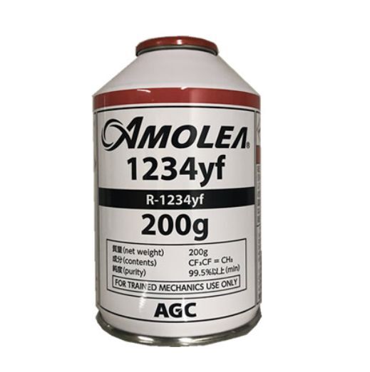 R-1234yf【30本セット】1ケース クーラーガス AGC カーエアコン用 HFO-1234yf 冷媒ガス200g 30個セット エアコンガス