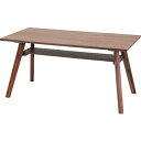 ACE-911BR ダイニングテーブル 天然木化粧合板(ウォルナット) 天然木(アカシア) ウレタン塗装