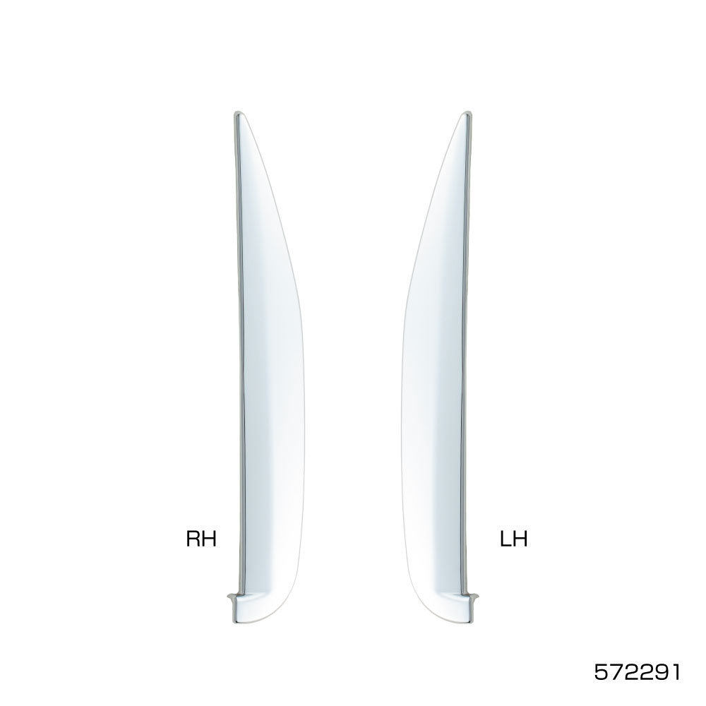 【期間限定 エントリーでポイント10倍】ジェットイノウエ 572291 ドアウインドウガーニッシュ エルフ用 フロント