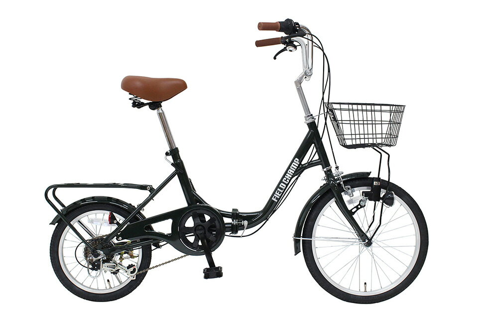 ミムゴ MG-FCP2016GR 20×16インチ6段折畳み自転車GR