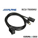アルパイン ALPINE KCU-T600HU デリカD:5(H31/2~現在)専用ビルトインHDMI/USB接続ユニット