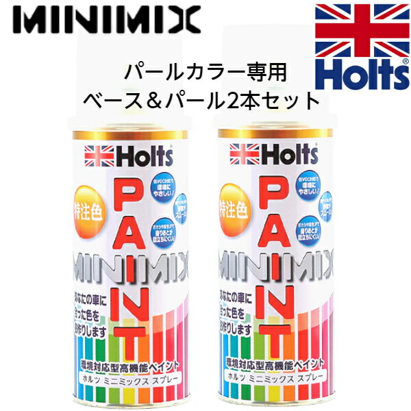 三菱　W23(ウォームホワイトパール)Holts ホルツ MINIMIX　ミニミックス