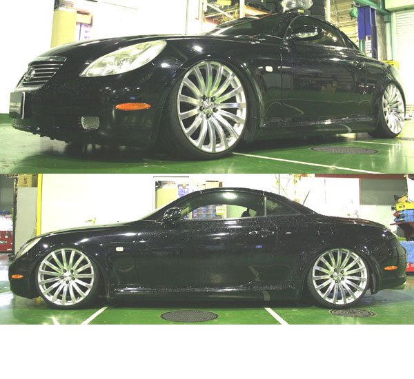 RS-R Black-i車高調 ソアラ UZZ40 / FR H13/4〜H17/7 430SCV【BKT190M】RSR
