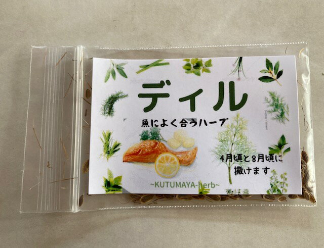 KURUMAYA-herb　ディル種　200粒　ガー