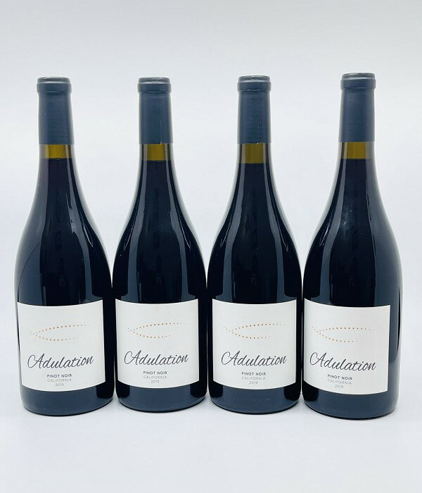 オンライン限定商品】 アデュレーション ピノノワール カリフォルニア ナパ ヴァレー 3本セット Adulation Pinot Noir  California ミディアム 赤 ワイン