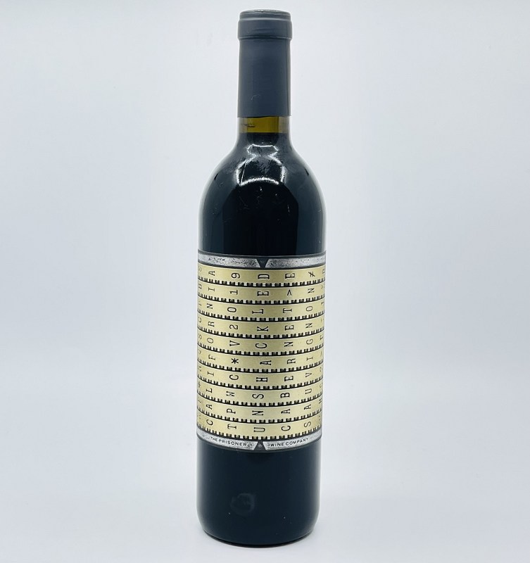 アンシャックルド　カベルネ・ソーヴィニヨン2019　　750ml　赤ワイン　Unshackled Cabernet Sauvignon 2019　ザ・プリズナー・ワイン・カンパニー　カリフォルニア　セレブ愛飲