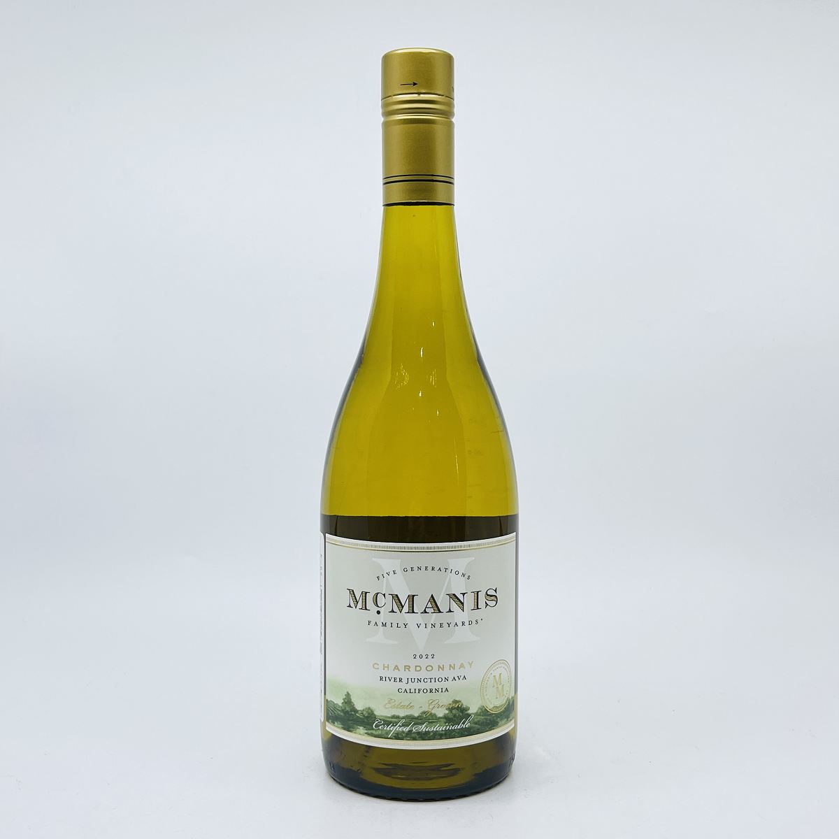 【送料無料】マックマニス ファミリー ヴィンヤーズ シャルドネ リヴァー ジャンクション カリフォルニア 750ml 白ワイン　カリフォルニア　McManis Family Vineyards McManis Family Vineyards Chardonnay River Junction　コスパ　旨安ワイン