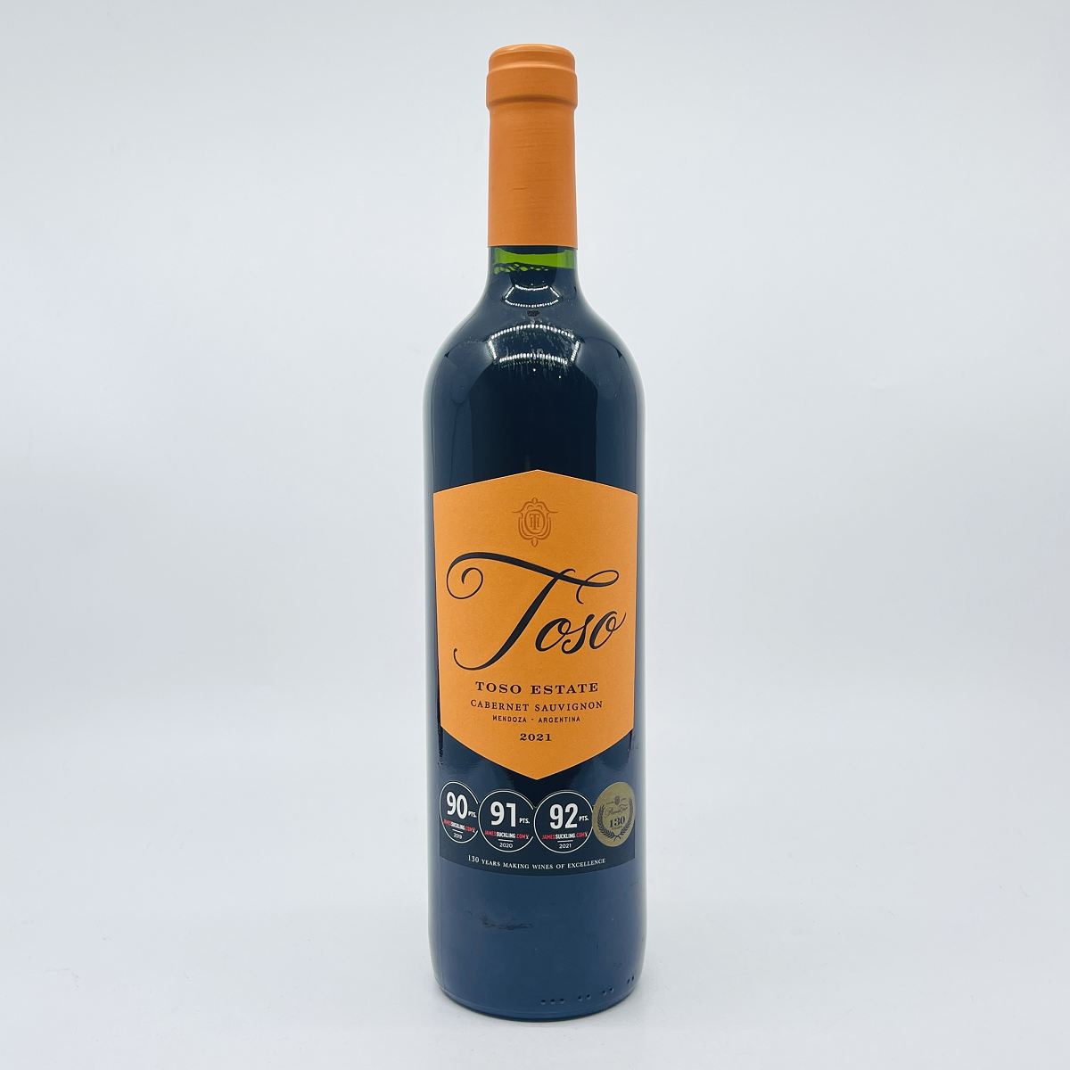 トソ カベルネ・ソーヴィニヨン 　赤ワイン　750ml　Toso Cabernet Sauvignon　アルゼンチン　メンドーサ　パスカル・トソ　ジェームス・サックリング92P