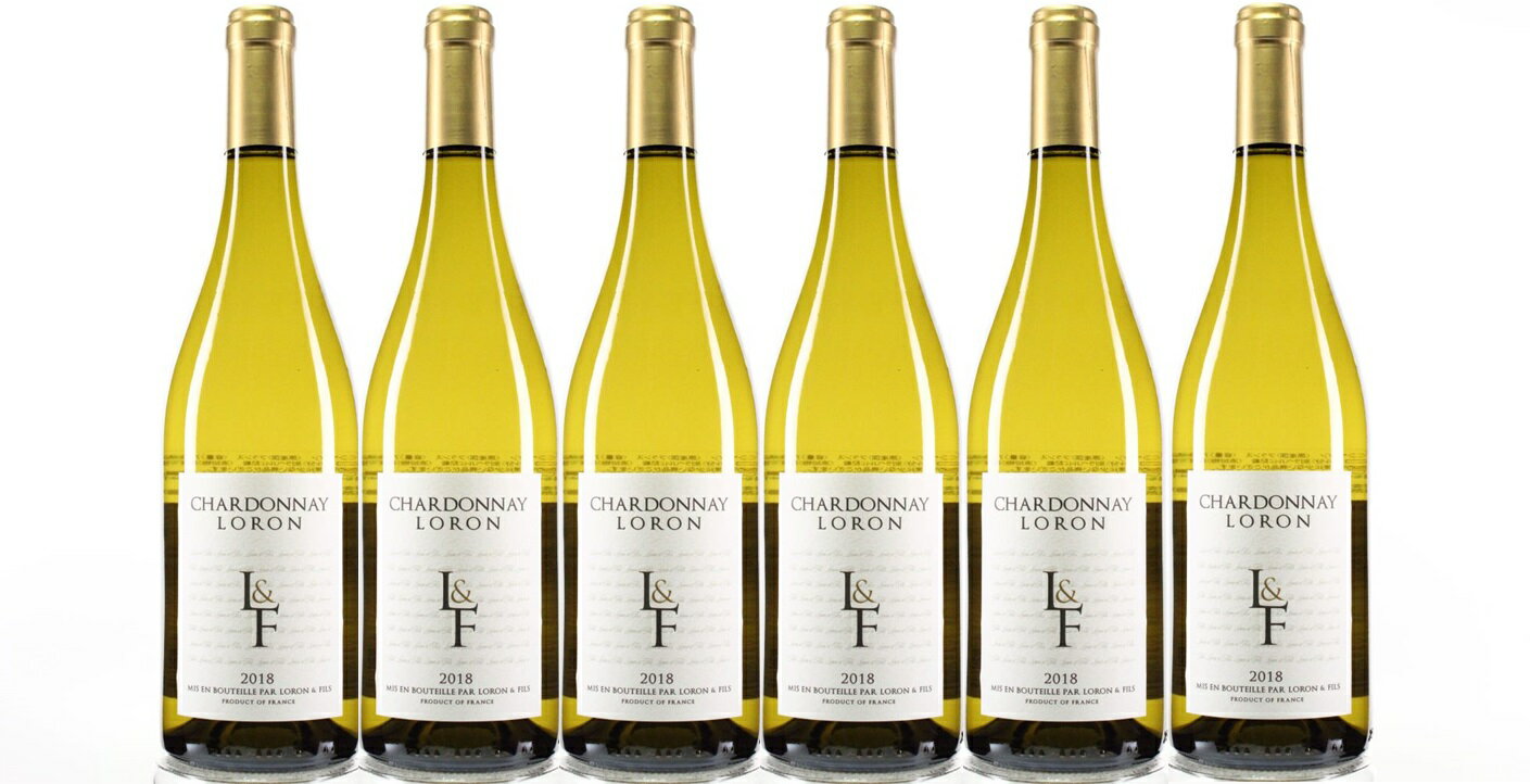 ロロン エ フィス　シャルドネ 　白ワイン 辛口 　6本　750ml 　フランス ブルゴーニュ ボジョレー　VIN DE PAYS D'OC LORON & FILS CHARDONNAY