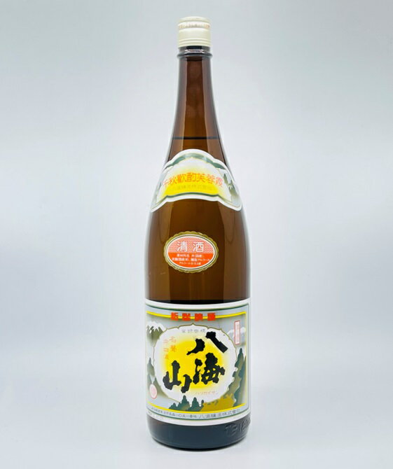 【送料無料】【新潟代表銘柄】八海山　はっかいさん　清酒　せいしゅ　八海山　1800ml　1.8L　一升瓶　新潟　にいがた　南魚沼　うおぬま　HAKKAISAN　二級酒