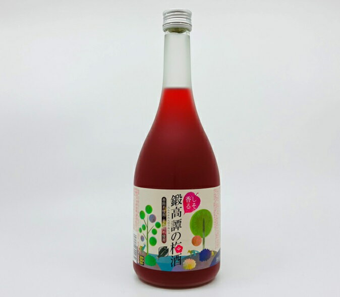 【送料無料】合同　しそ香る　鍛高譚の梅酒　720ml　たんたかたん　香料0　着色料0　しそ　梅酒　うめ　ウメ　疲労回復　夏バテ予防　..