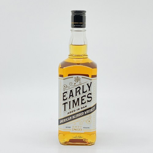 【送料無料】アーリータイムズ　ホワイト　700ml ウィスキー アメリカン ブレンデッド ウイスキー EARLY TIMES WHITE AMERICAN BLENDED WHISKEY アーリータイムス　ウイスキー　お酒　晩酌　宅飲み　プレゼント　贈り物