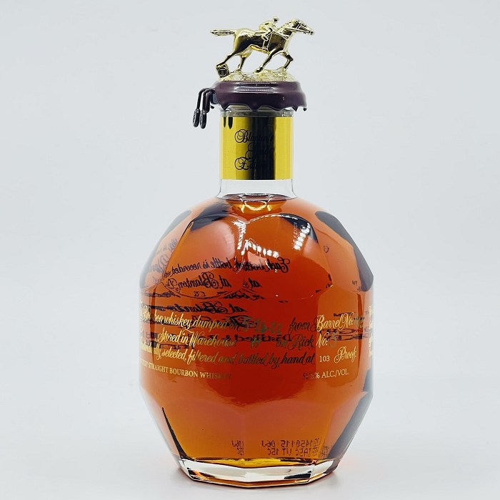 【送料無料】 ブラントン　ゴールド　シングルバレルバーボンウイスキー　Blanton's　SFWSC銀賞　 巾着付　51.5％　750ml 　アメリカ　ケンタッキー ブラントンゴールド 【正規品】 ※蓋の飾りはお選びいただけません。