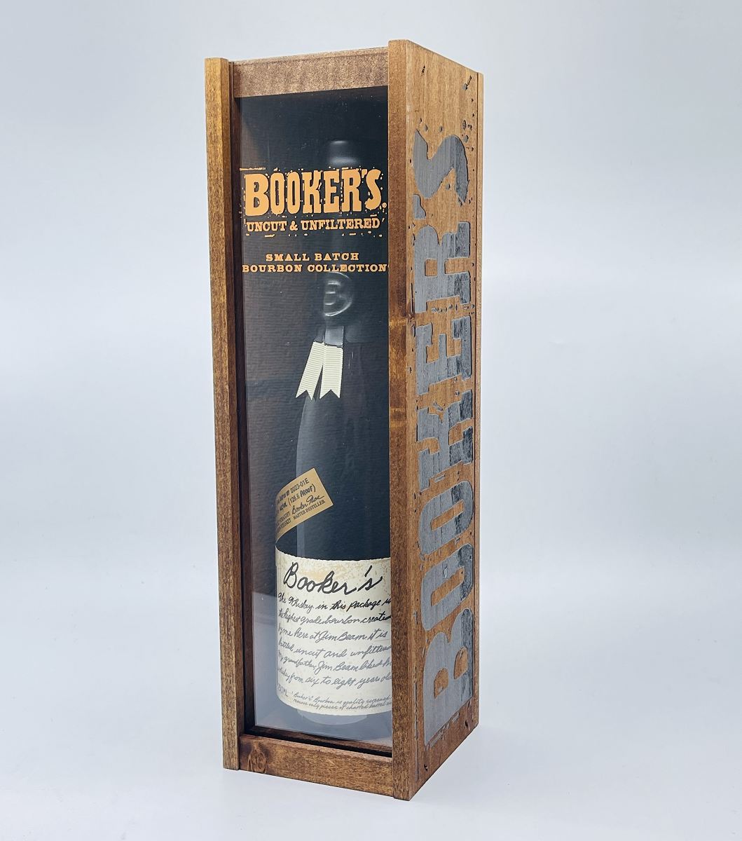 【送料無料】【正規品】ブッカーズ　BOOKERS　750ml　63°　2023　木箱入り　ウイスキー　ロック　ハイボール　プレミアムバーボンの頂点に立つ逸品【数量限定】　高アルコール63％