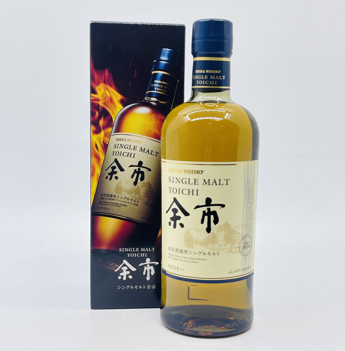 【送料無料】【BOX付】余市　ニッカ　シングルモルト 余市 700ml 　45度　700ml　NIKKA　SINGLE MALT YOICHI JAPANESE WHISKY　余市蒸溜所　ウィスキー　ウイスキー　ニッカウヰスキー　晩酌　宅飲み　プレゼント　贈り物　お中元　お歳暮