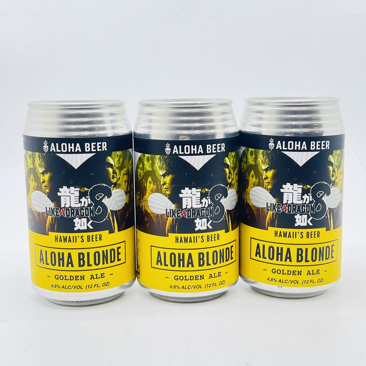 龍が如く　アロハブレンド　ビール　ハワイ人気のクラフトビール　アロハビール　ALOHA BEER　龍が如く8　とのコラボパッケージ缶　355ml