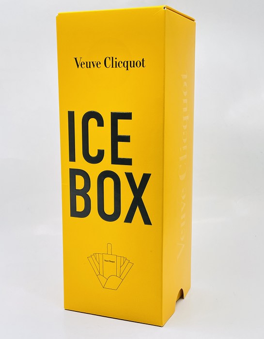 【送料無料】 ヴーヴ・クリコ イエローラベル ブリュット アイスボックス 750ml VEUVE CLICQUOT YELLOW LABEL BRUT ICE BOX 750ml 750ml 箱を開けばアイスボックスに。 泡 シャンパン シャンパーニュ Champagne (ヴーヴ クリコ)(ブーブ クリコ)アイスバケツ