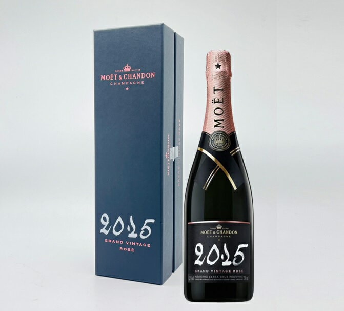 y̓Ɂzyz[yKizGEGEVh iGVhj O Be[W [2015@750ml yMtgBOX ijzA Vp Vp[j Champagne Moet et Chandon MOET Grand Vintage Ros? 2015@GV