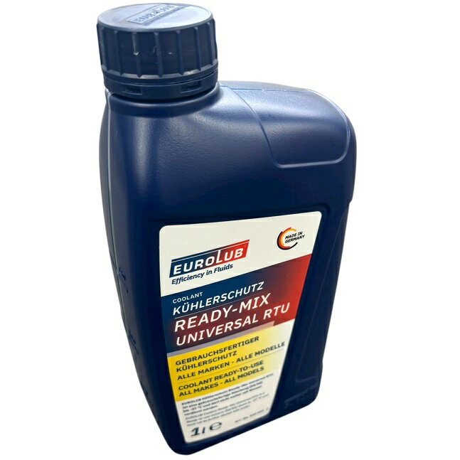 EUROLUB製 LLC クーラント 832001 1L 希釈済 83192211191 0009890825 G12E050A2 G013A8JM1
