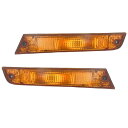 ランクル 60 角目 ライト フロント ウインカー オレンジ 4灯車 12V バルブ付 ランドクルーザー TOYOTA FJ62 LAND CRUISER