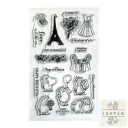 クリアスタンプ ハリネズミ 花 ドレス はりねずみ 英文 英字 スクラップブッキング 手帳 カード ハンドメイド ペーパークラフト はんこ アルバム ノート シリコン 海外 スタンプ かわいい おしゃれ 可愛い