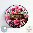 【送料無料】 メタル看板 カーネーション 花 ハーブ 植物 蜂 ミツバチ レトロ サインプレート ガーデニング インテリア 庭 玄関 ボタニカル ウエルカムボー...