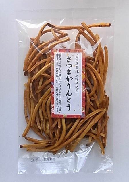 【ネイチャーズ・ファイネスト】　国産さつまかりんとう（芋けんぴ）78g×6個セット【沖縄・別送料】【05P03Dec16】