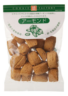 茎工房　ナチュラルクッキー　アーモンドクッキー　80g×6個セット【沖縄・別送料】【【有限会社エムケイアンドアソシエイツ】【05P03Dec16】 1