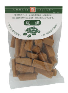 茎工房　ナチュラルクッキー　珈琲　80g×6個セット【沖縄・別送料】【有限会社エムケイアンドアソシエイツ】【05P03Dec16】