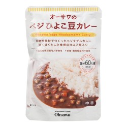 オーサワのベジひよこ豆カレー 210g×5個セット【沖縄・別送料】【マクロビオティック・オーサワジャパン】【05P03Dec16】