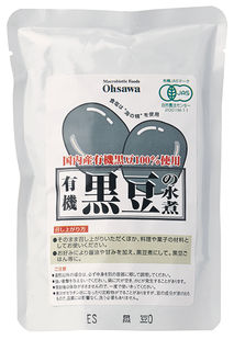 有機黒豆の水煮　230g×6個セット【沖縄・別送料】【マクロビオティック・オーサワジャパン】【05P03Dec16】