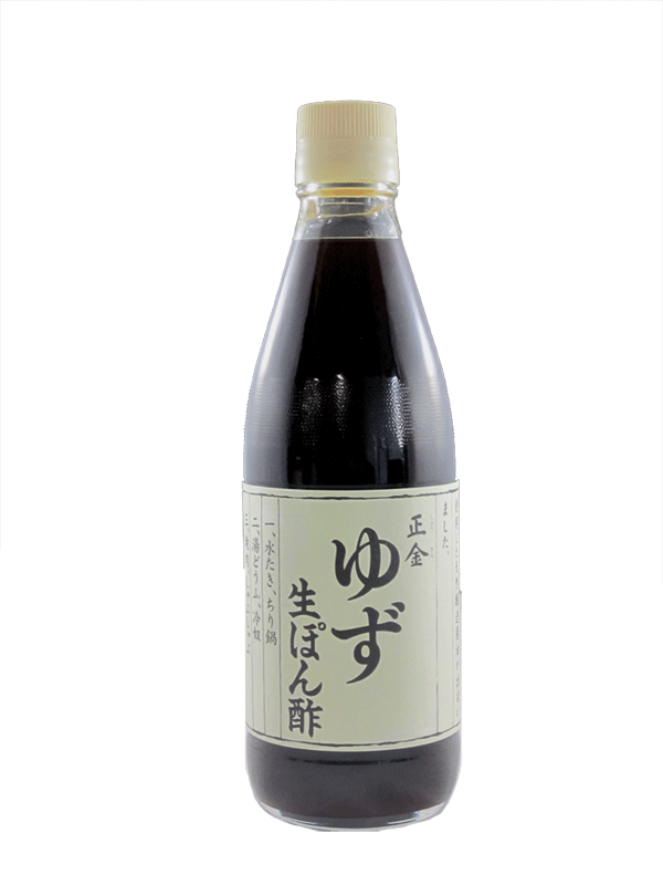 正金　ゆず生ぽん酢　360ml×6個セット【沖縄・別送料】【正金醤油】【05P03Dec16】