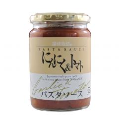 パスタソース　ニンニク＆トマト　350g×4個セット【沖縄・別送料】【信州自然王国】【05P03Dec16】