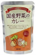 無添加レトルトカレー 国産野菜のカレー辛口　200g×10個セット・包材変更【沖縄・別送料】【国産野菜使用/化学調味料等不使用/遺伝子組み換え原料不使用】【マクロビオティック・ムソー】【05P03Dec16】