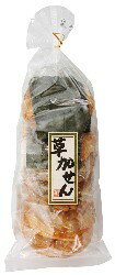 ・おやつに。・お茶うけに。国産のうるち米を蒸しあげ、生地を自然乾燥し、丹念に焼き上げ、本醸造醤油で味付けした本格派草加せんべいです。しょうゆ・ごま・のりが各2枚づつ入っています。＊高温多湿・直射日光を避け冷暗所で保存してください。F原材料：うるち米（国産）、胡麻、のり、本醸造醤油（大豆、小麦を含む）、麦芽糖、澱粉賞味期限：開封前：120日開封後：なるべく早くお召し上がりください。アレルゲン：小麦 大豆 販売元：ムソー