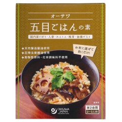 オーサワ五目ごはんの素(2合用)　150g×5個セット【沖縄・別送料】【マクロビオティック・オーサワジャパン】【05P03Dec16】