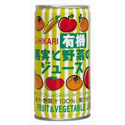 有機果実と野菜のジュース 190g×6本セット【光食品株式会社】【05P03Dec16】